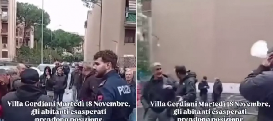 Popolazione in rivolta impedisce assegnazione casa popolare ai rom: «Via dai nostri quartieri!»