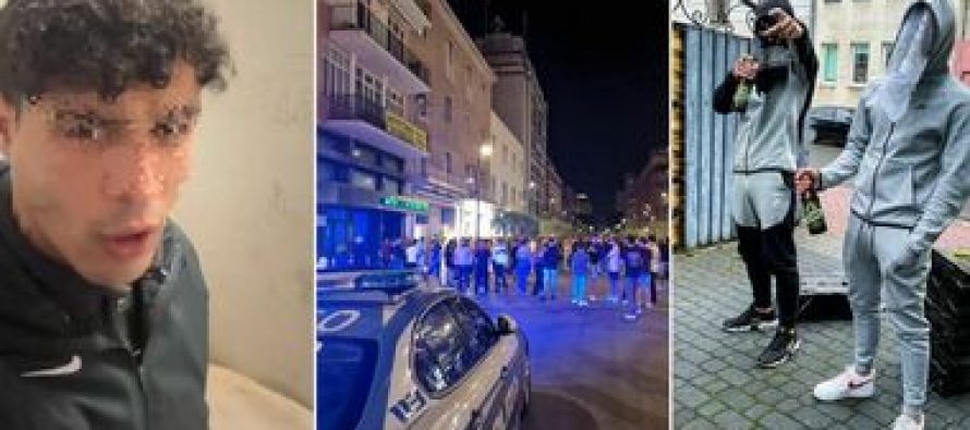 Paura in corso Novara, i maranza di Don Alì prendono a mazzate l’auto di Mediaset