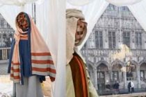 Il presepe della sharia,: Gesù, Giuseppe e Maria senza volto