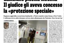 Africano picchia modella ma il giudice gli ha concesso ‘PROTEZIONE SPECIALE’