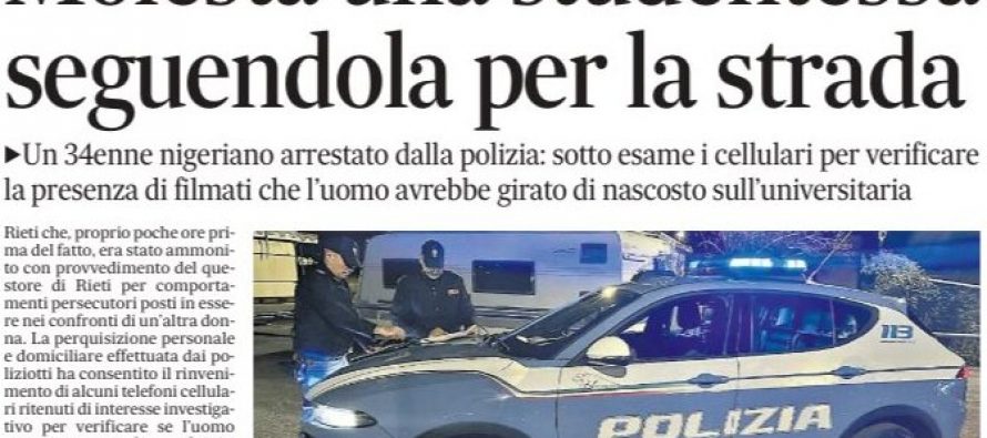 Dopo la prima violenza l’hanno ammonito e lui ha deciso di violentare studentessa
