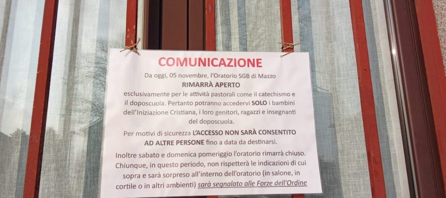 Oratorio si barrica, parroco vieta l’ingresso ai maranza dopo violenze