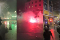 Maranza e sinistra a caccia di ebrei: assalto al palazzetto di Bologna dove gioca il Maccabi