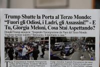Trump: “Stop immigrazione dal Terzo Mondo”. E tu Meloni che stai aspettando?