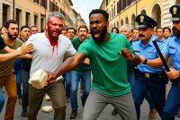 Nigeriano le uccide il figlio e poi la massacra per strada a Bergamo