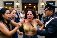 Massacra donna per strada e poi attacca i carabinieri: obbligo di firma…
