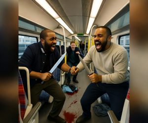 Neri sgozzano bianchi sul treno inglese: presto in Italia con immigrazione