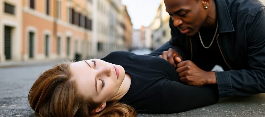 Donna investita sull’asfalto: immigrato la rapina invece di soccorrerla