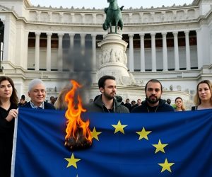 4 NOVEMBRE. MATTARELLA INVOCA L’ESERCITO UE DAVANTI AL MILITE IGNOTO