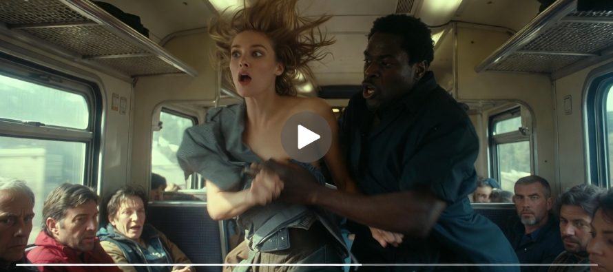 Modella picchiata sul treno dal solito africano – VIDEO