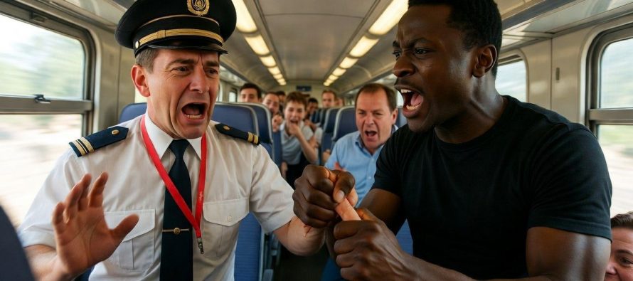 Nigeriano senza biglietto spezza dito al capotreno
