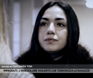 Ilaria perseguitata 12 mesi da immigrato del Gambia sbarcato a Lampedusa