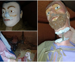 Presepe decapitato: un altro attacco contro il Natale