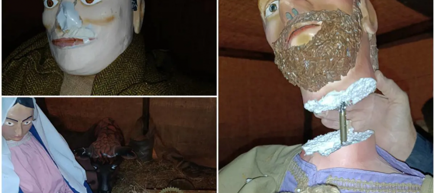 Presepe decapitato: un altro attacco contro il Natale