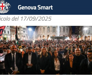 Silvia Salis in piazza con Hannoun minaccia querele ma foto diffusa con orgoglio dal suo comune di Genova