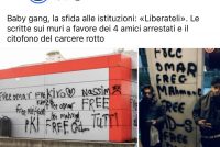 Maranza come terroristi minacciano l’Italia: “Liberare chi rapina”