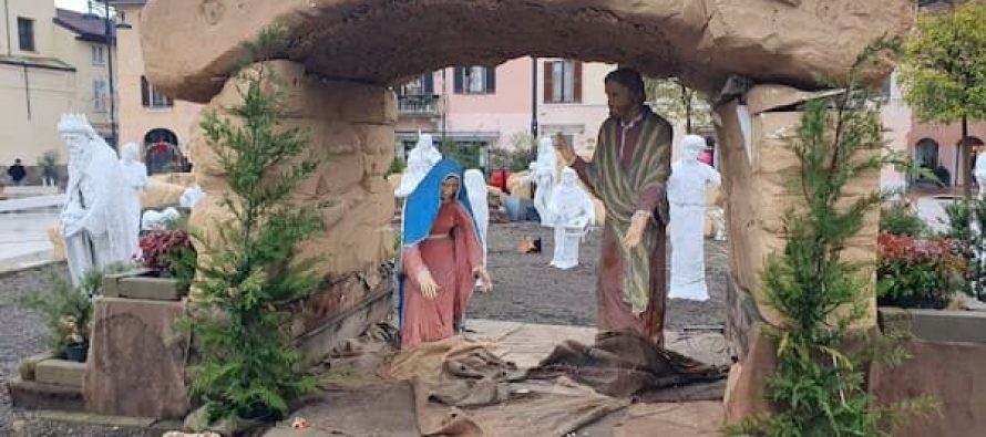Presepi attaccati la notte di Natale: portato via Gesù Bambino