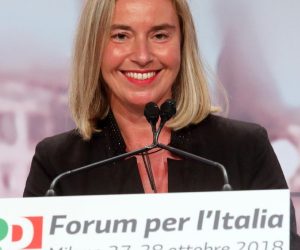 Frode UE: Federica Mogherini tra i 3 fermati italiani in Belgio