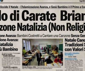 Gesù vietato dall’asilo per non turbare i musulmani