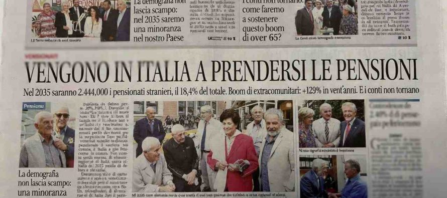 EMERGENZA INPS. Sbarcano in Italia e prendono subito la pensione