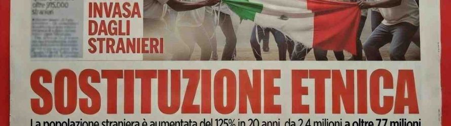 Decreto Flussi è il Cavallo di Troia della Sostituzione Etnica