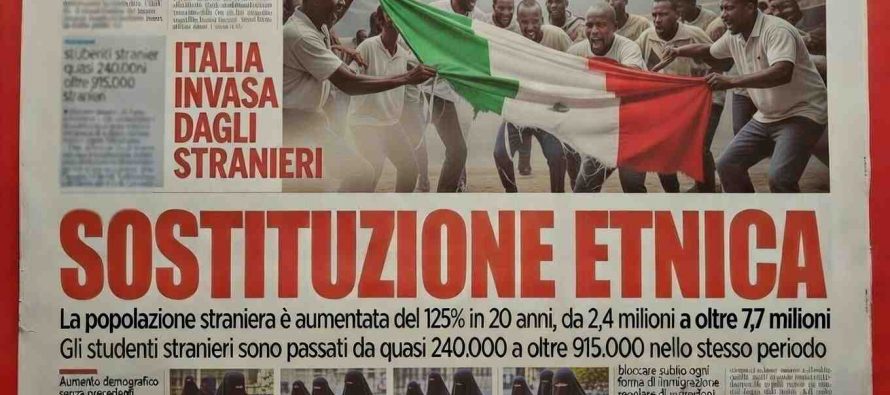 Sostituzione Etnica in Corso: Immigrati TRIPLICATI in 20 anni