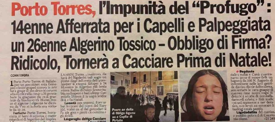 Violenta bambina per strada: ‘solo obbligo di firma’ per il ‘profugo’ algerino
