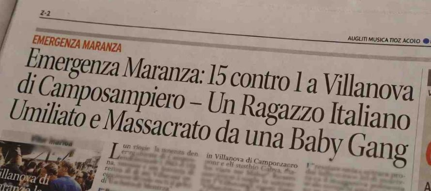 Emergenza Maranza: 15 contro 1.  Ragazzo Umiliato e Massacrato