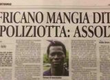 Africano mangia dito a poliziotta ma il giudice lo assolve