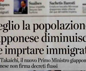 Premier Giappone non firma decreti flussi: “Meglio popolazione diminuisca che importare immigrati”