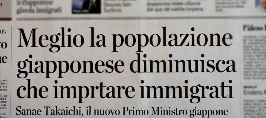 Premier Giappone non firma decreti flussi: “Meglio popolazione diminuisca che importare immigrati”
