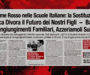 Scuole senza bambini italiani: stiamo importando i nostri futuri padroni