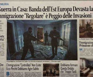 Brutale rapina in villa: immigrati picchiano i figli e distruggono i mobili