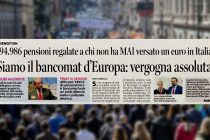 194.986 pensioni regalate a chi non ha MAI lavorato in Italia