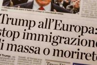 Trump all’Europa: stop immigrazione o fine vostra civiltà