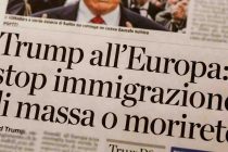 Trump all’Europa: stop immigrazione o fine vostra civiltà