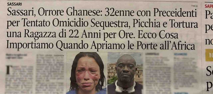 Sassari: ragazza sequestrata, picchiata e torturata in casa per ore