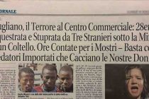 Sequestrata e stuprata fuori da centro commerciale: sono stati tre IMMIGRATI