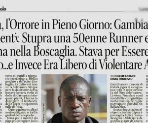 Stuprata in pieno giorno da africano: trascinata via e stuprata