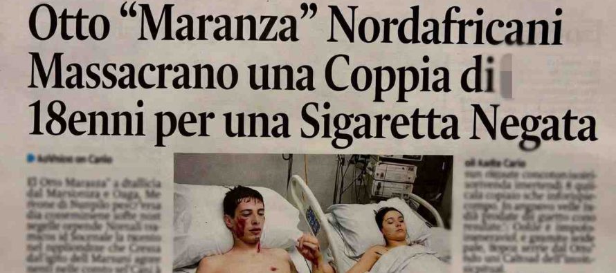 Otto “Maranza” Nordafricani Massacrano Coppia di 18enni per Sigaretta Negata