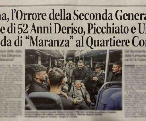 Disabile Deriso, Picchiato e Umiliato da Nordafricani a Bologna