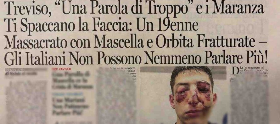 Branco nordafricani massacra giovani italiani che osano parlare nel ‘loro’ quartiere