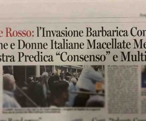 Mattanza continia: donne e bambine stuprate dai migranti