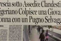 Nigeriano la prende a pugni per strada: Brescia vietata alle donne italiane