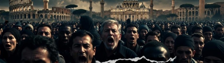 L’annuncio: islamici vogliono prendersi l’Italia con l’immigrazione