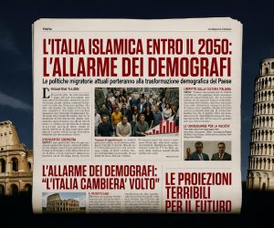 Il futuro dell’Italia è islamico se non azzeriamo flussi regolari dai paesi musulmani