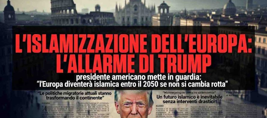 Nuovo allarme di Trump: i popoli d’Europa stanno scomparendo