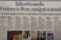 Italia sotto assedio: 9 violenze in 48 ore, immigrati scatenati