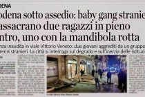 Maranza massacrano due ragazzi in pieno centro, uno con la mandibola rotta