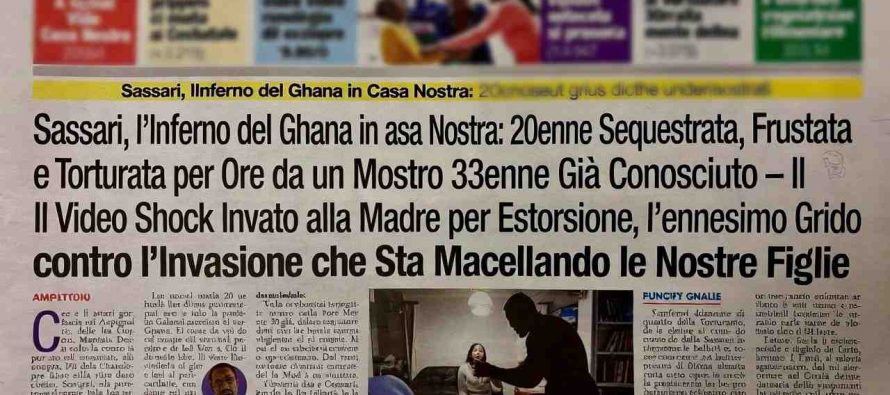 Sequestrata, Frustata e Torturata per Ore da Africano: il Video inviato alla Mamma